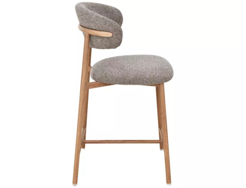 Стул барный SIGNAL ELTON H-2 t.256 капучино/дуб