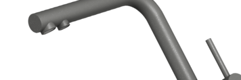 Смеситель для кухни Omoikiri Nagano P PL платина