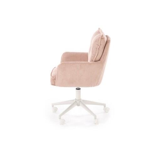 Кресло компьютерное HALMAR DUMBO светло-розовый/белый