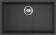Кухонная мойка Omoikiri Tedori 66-U-BL Tetogranit/черный
