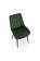 Стул HALMAR GANSO зеленый/черный