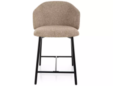 Стул барный SIGNAL OSAKA H-2 t.253 бежевый/черный