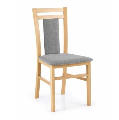 Стул HALMAR HUBERT 8 дуб медовый/inari 91