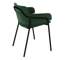 Стул Sheffilton SHT-S143 лиственно-зеленый/черный муар