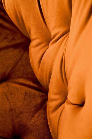 Стул HALMAR K519 корица/черный, поворотный