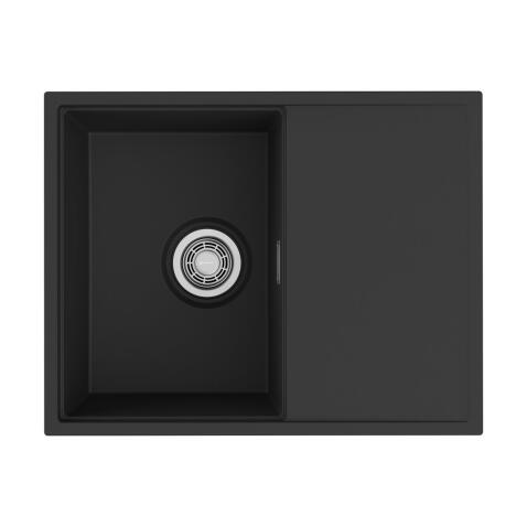 Кухонная мойка Omoikiri Yoru 64 Side-BL Artgranit/черный