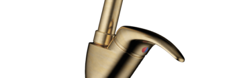 Смеситель для кухни Omoikiri Umi-AB античная латунь