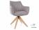 Стул SIGNAL AZALIA D Brego 07 серый/дуб, поворотный