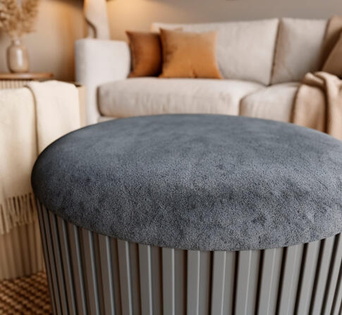 Банкетка Sheffilton SHT-B24 графит/темно-серый