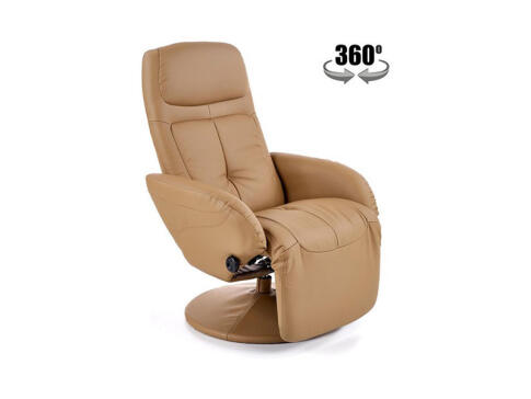 Кресло HALMAR OPTIMA бежевый/бежевый