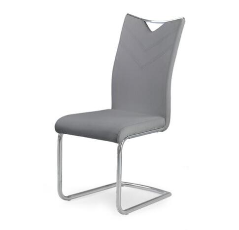 Стул HALMAR K224 серый/хром
