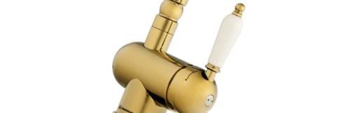 Смеситель для кухни Omoikiri Kyoto-G золото