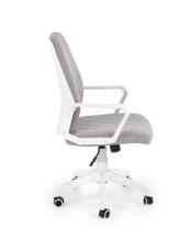 Кресло компьютерное HALMAR SPIN 2 белый/светло-серый