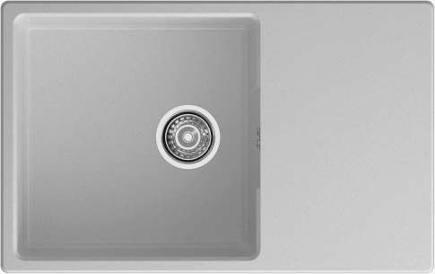 Кухонная мойка GRANFEST URBAN UR-678L серый