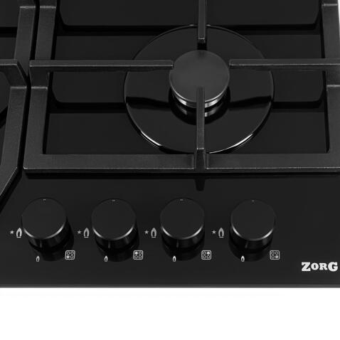 Поверхность газовая ZORG TECHNOLOGY HAG61 FDW black