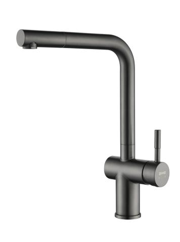 Смеситель для кухни ZORG TITAN PREMIUM PVD Gunblack