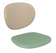 Сидение и спинка Sheffilton SHT-SB180/ST180 капучино/нежно-мятный