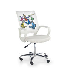 Кресло компьютерное HALMAR IBIS BUTTERFLY разноцветный/хром