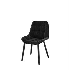 Стул ВВР Бостон черный/черный поворотный, велюр