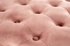 Скамья HALMAR ATHENA розовый/золотой