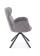 Стул HALMAR K571 серый/черный, поворотный