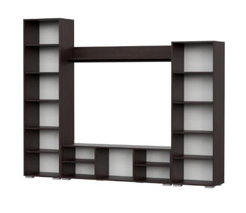 Мебель для гостиной К NN Мебель МГС 6 Венге/Белый глянец