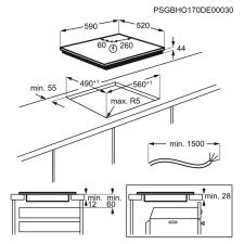 Поверхность индукционная AEG IAE64843FB