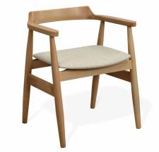 Стул Sheffilton SHT-S204 светлый беж/прозрачный лак