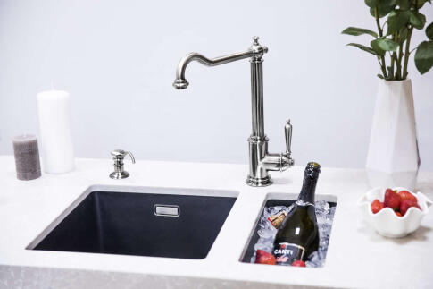 Кухонная мойка Omoikiri Kata 20-U-BL Artgranit/черный