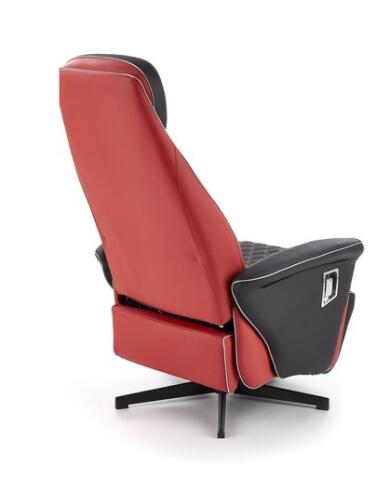 Кресло HALMAR CAMARO черный/красный