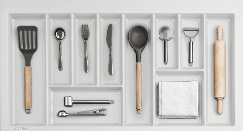 Лоток TRAY 900 белый, AQ