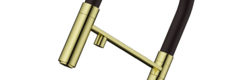 Смеситель для кухни Omoikiri Kanto LG светлое золото