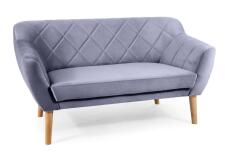 Диван SIGNAL KARO 2 Velvet Bluvel 14 серый/бук