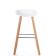 Стул барный SIGNAL STING белый/дуб