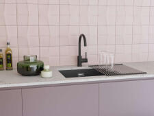 Кухонная мойка Omoikiri Yamakawa 55-U/I-GB Artceramic/графит