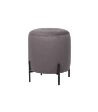 Пуфик ВВР Орегон графит/черный, велюр