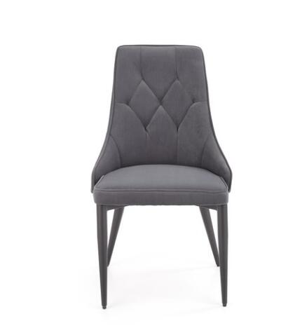 Стул HALMAR K365 серый/черный