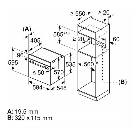 Духовой шкаф BOSCH HBG578EB3