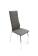 Стул ВВР Прага серый/хром, рогожка