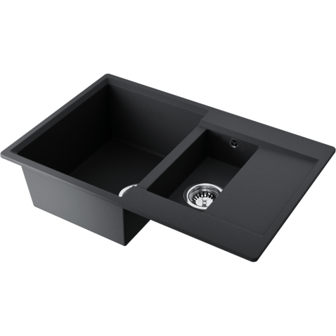 Кухонная мойка Omoikiri Daisen 78-2-BL Artgranit/черный