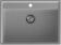 Кухонная мойка GRANFEST LEVEL LV-660 серый