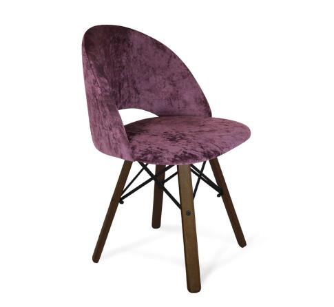 Стул Sheffilton SHT-ST34/S70 вишневый джем/темный орех/черный