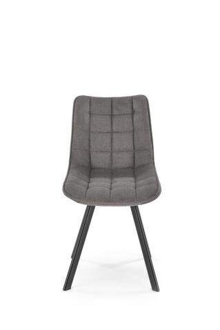 Стул HALMAR K549 серый/черный