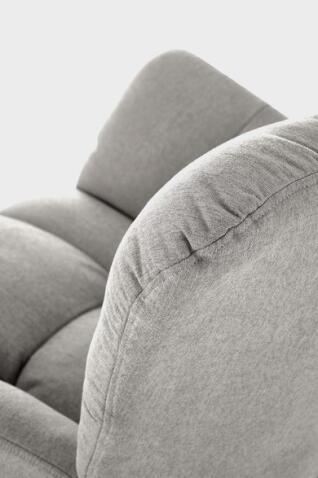 Кресло-качалка HALMAR VASCO серый