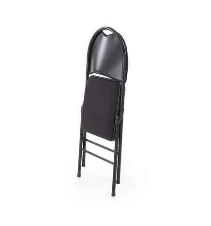 Стул HALMAR K566 черный, складной