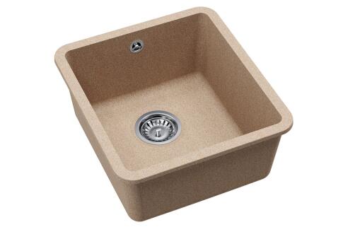 Мойка кухонная AQUASANITA Fast SQF 102 110 AW beige