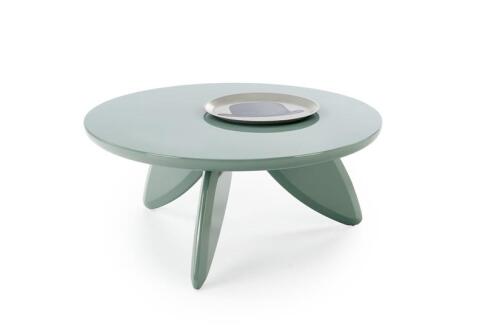 Стол журнальный HALMAR SORAYA 2 светло-голубой
