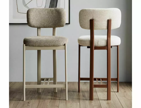 Стул барный SIGNAL MISAKI H-2 t.253 бежевый/кашемир