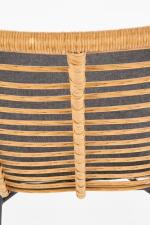 Кресло HALMAR IKARO натуральный/серый