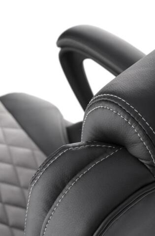 Кресло компьютерное HALMAR GANDALF черный/серый